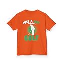 Golf Shirt, Just a Boy Who Loves Golf Golfing Sports Lovers Tee Gifts