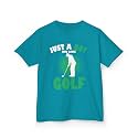 Golf Shirt, Just a Boy Who Loves Golf Golfing Sports Lovers Tee Gifts