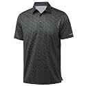Golf Shirts for Men - Dry Fit Moisture Wicking Short Sleeve Performance Sport Casual Striped Collared Mens Polo Shirt