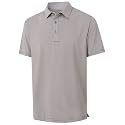 Golf Shirts for Men - Dry Fit Moisture Wicking Short Sleeve Performance Sport Casual Striped Collared Mens Polo Shirt