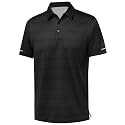 Golf Shirts for Men - Dry Fit Moisture Wicking Short Sleeve Performance Sport Casual Striped Collared Mens Polo Shirt