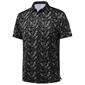 Golf Shirts for Men - Dry Fit Moisture Wicking Short Sleeve Performance Sport Casual Striped Collared Mens Polo Shirt