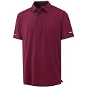 Golf Shirts for Men - Dry Fit Moisture Wicking Short Sleeve Performance Sport Casual Striped Collared Mens Polo Shirt