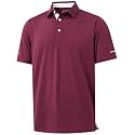 Golf Shirts for Men - Dry Fit Moisture Wicking Short Sleeve Performance Sport Casual Striped Collared Mens Polo Shirt