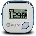GOLFBUDDY Voice 2S+ Talking GPS Rangefinder, Clip on Hat Golf Navigation, Slope Mode on/Off, 18 Hours Battery Life, Shot Distance Measurement, Preloaded with 40,000 Courses Worldwide