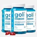 Goli Zero Sugar Ashwagandha &amp; Vitamin D, Maca, L-Theanine Gummies, No Artificial Sweeteners, No Sugar Alcohols. Mixed Berry, KSM-66, Vegan, Plant Based, Non-GMO, Gluten-Free &amp; Gelatin Free. (3)