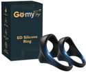 Gomytoy BMK.BMD_Ring-2 Premium Comfort Ring, Pack of 2 | Stretchable Silicone Support Band Massager