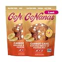 GoNanas Carrot Cake Banana Bread & Muffin Mix, Gluten Free, Vegan, 2 Pack