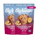 GoNanas Chocolate Chip Banana Bread & Muffin Mix, Gluten Free Vegan, 2 Pack