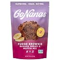 GoNanas Fudge Brownie Banana Bread & Muffin Mix, Gluten Free, Vegan, 1 Pack