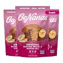 GoNanas Original Banana Bread & Muffin Mix, Gluten Free, Vegan, 3 Pack