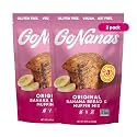 GoNanas Original Banana Bread & Muffin Mix, Gluten Free, Vegan, 2 Pack