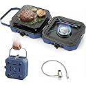 Gonex Camping Stove Propane, 2 Burner Portable Camp Stoves for Camping