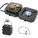 Gonex Camping Stove Propane, 2 Burner Portable Camp Stoves for Camping
