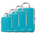 Gonex Compression Packing Cubes, 4-Piece Expandable Travel Organizers