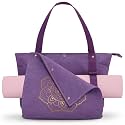 Gonex Yoga Mat Bag For Women Canvas Tote Pilates Gym Bag With Mat Carrier