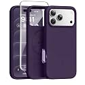 GONEZ for iPhone 18 Pro Case/iPhone 17 Pro Case, Deep Purple