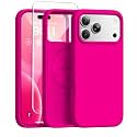 GONEZ for iPhone 18 Pro Case/iPhone 17 Pro Case, Hot Pink