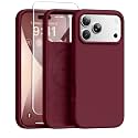 GONEZ for iPhone 18 Pro Case/iPhone 17 Pro Case, Maroon