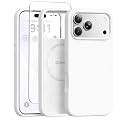 GONEZ for iPhone 18 Pro Max Case/iPhone 17 Pro Max Case, White