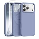 GONEZ for iPhone 18 Pro Max Case/iPhone 17 Pro Max Case, Lavender Gray