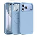 GONEZ for iPhone 18 Pro Max Case/iPhone 17 Pro Max Case, Mist Blue