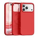 GONEZ for iPhone 18 Pro Max Case/iPhone 17 Pro Max Case, Red