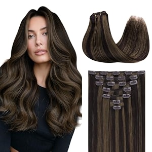 GOO GOO Clip in Hair Extensions Real