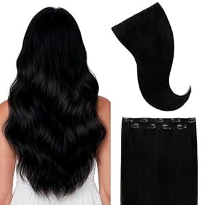 GOO GOO Clip in Hair Extensions Real