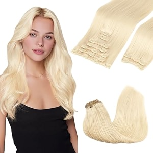 GOO GOO Clip in Hair Extensions Real