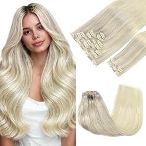 GOO GOO Clip in Hair Extensions Real