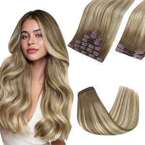 GOO GOO Clip in Hair Extensions Real