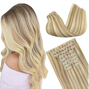 GOO GOO Clip in Hair Extensions Real