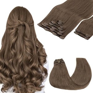 GOO GOO Clip in Hair Extensions Real