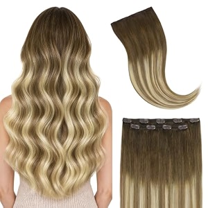GOO GOO Clip in Hair Extensions Real
