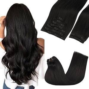 GOO GOO Clip in Hair Extensions Real