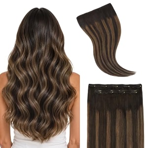 GOO GOO Clip in Hair Extensions Real