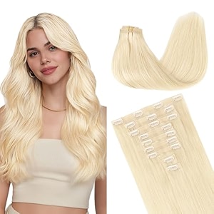 GOO GOO Clip in Hair Extensions Real