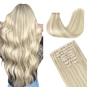 GOO GOO Clip in Hair Extensions Real