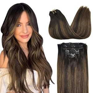GOO GOO Clip in Hair Extensions Real