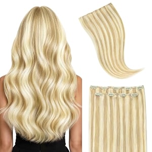 GOO GOO Clip in Hair Extensions Real