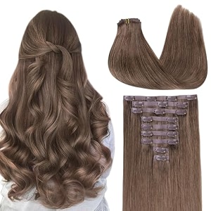 GOO GOO Clip in Hair Extensions Real