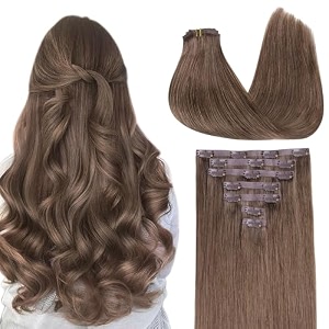 GOO GOO Clip in Hair Extensions Real