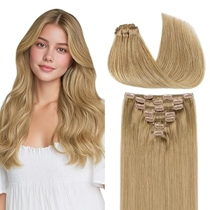 GOO GOO Clip in Hair Extensions Real