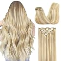 GOO GOO Clip in Hair Extensions Real