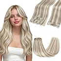 GOO GOO Clip in Hair Extensions Real