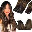 GOO GOO Clip in Hair Extensions Real