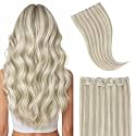 GOO GOO Clip in Hair Extensions Real