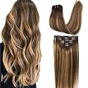 GOO GOO Clip in Hair Extensions Real