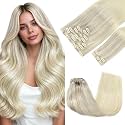 GOO GOO Clip in Hair Extensions Real